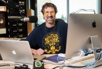 Grant Burns, co-host of Road Pops, has volunteered at CJSW for 30 years.