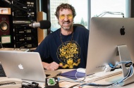 Grant Burns, co-host of Road Pops, has volunteered at CJSW for 30 years.